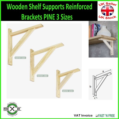 Supporti per mensole legno - supporti,