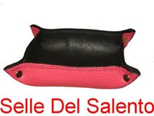Svuotatasche in vera pelle colore Fucsia idea regalo