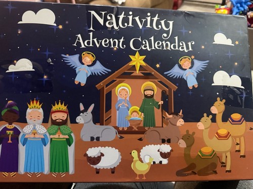 Calendario avvento natività - calendario,