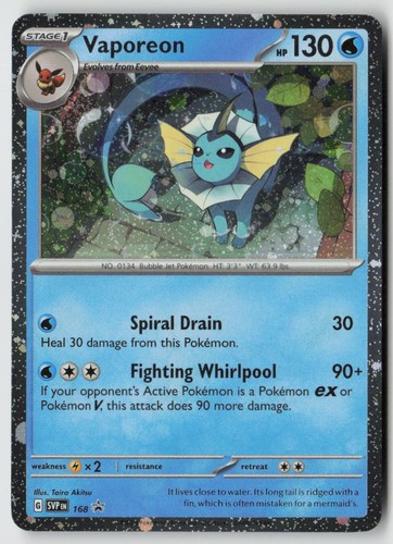 Vaporeon 168 - holo),