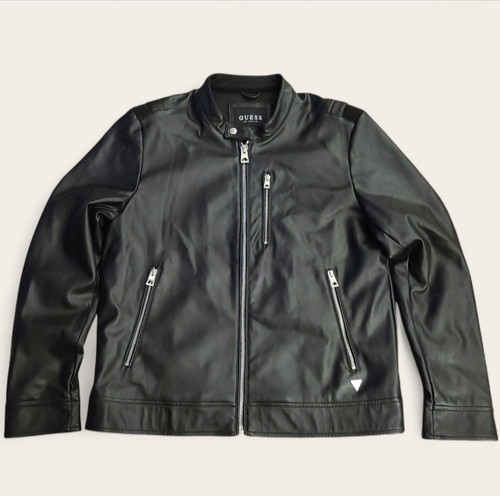 Giacca moto guess ecopelle - moto,