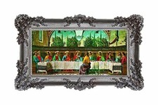 Il L'Ultimo Ultima Cena Quadro As Leonardo da Vinci 12Apostel Antico Barocco