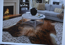 Tappeto in finta pelle di