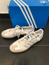 Adidas Originals sneaker Samba OG numero 45 1/3 ID 2055 bianco - blu chiaro