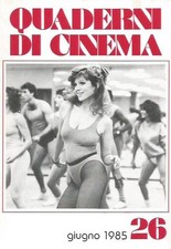 Quaderni di Cinema n.26 giugno 1985