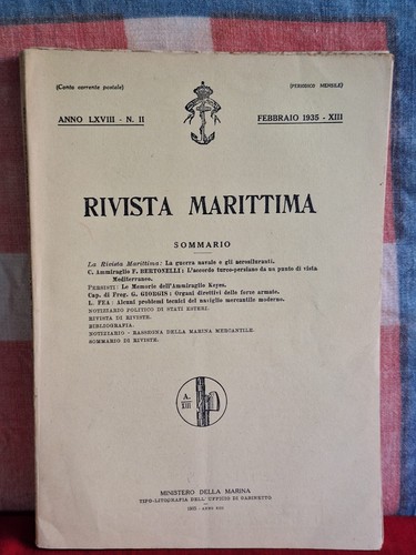 Ventennio rivista marittima - ventennio,