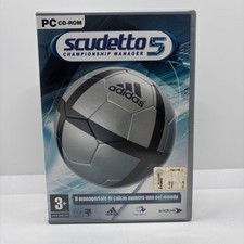 Gioco Scudetto 5 Championship Manager Pc Pal Cd Rom Completo Italiano