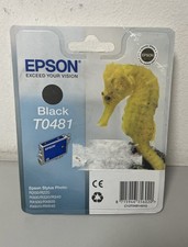 EPSON CARTUCCIA NERO BLACK T0481 ORIGINALE NUOVA STYLUS PHOTO R200 R300 RX500