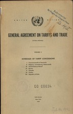 General Agreement on Tariffs
