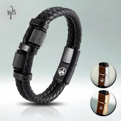 Wsesto bracciale uomo pelle - wsesto,