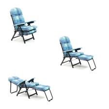 SEDIA SDRAIO RELAX IMBOTTITA PIEGHEVOLE LETTINO EMERGENZa POLTRONA ANZIANI