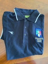 POLO AIA ASSOCIAZIONE ITALIANA ARBITRI CALCIO FIGC TAGLIA M DIADORA ORIGINALE 