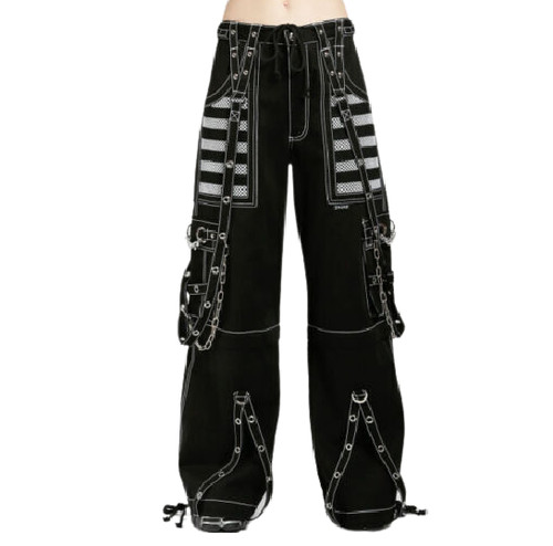 Pantaloni gotici bianchi - , e