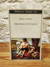 Alberto Arbasino-FRATELLI D'ITALIA- Biblioteca Adelphi, 1°ed. 1993