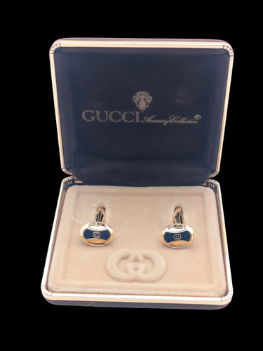 Gemelli gucci ovali logo - gucci, gg
