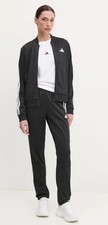 Tuta Donna Adidas Essential 3-Stripes - Nero