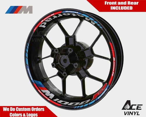 Adesivi cerchi bmw m1000r - adesivi,