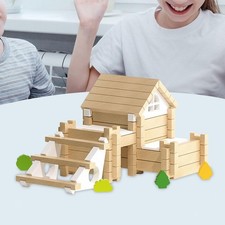 Set di mattoncini in legno Set