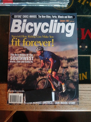 Vintage 1997 bicycling - vintage,