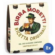 8x Stock Moretti Birra