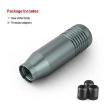 Pomello Cambio 8.5cm Titanio