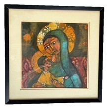 Vintage Madonna e Bambino