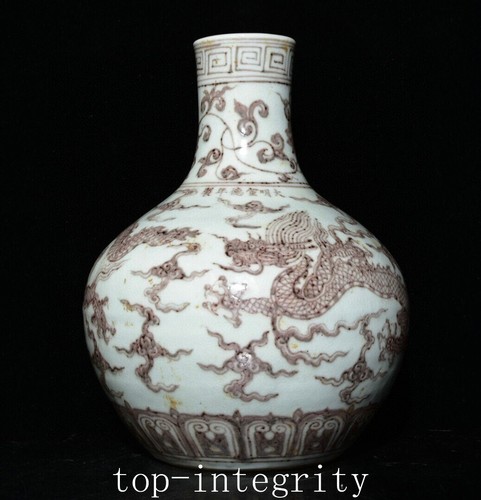 Vaso bottiglia modello drago