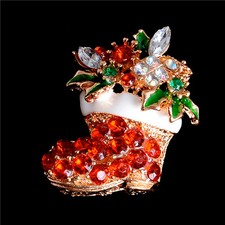 Spilla natalizia fermaglio