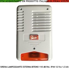 Sirena Autoprotetta Esterna