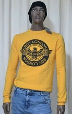 Felpa Boy London gialla, con