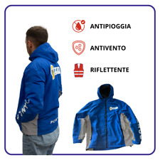 GIACCA alta visibilità ANTIPIOGGIA per DONNA e UOMO ANTIVENTO ciclismo a vento