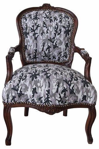 Poltrona stile barocco antico - poltrona,