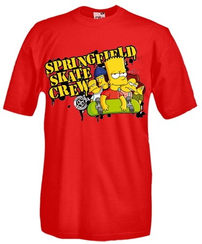 Shirt bart simpson skate - t-shirt,