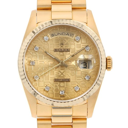 Rolex day date 10p - day, diamond