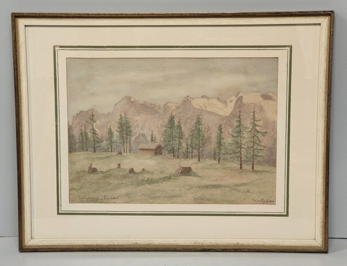 Antico quadro firmato 1956 - quadro,