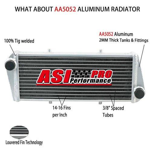 Rangée radiateur alu pour - radiateur,