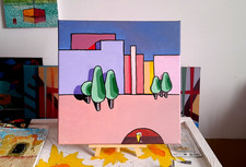 Acrylique sur toile, 2025 , 30