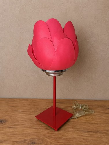 Lampada fiore artigianale - lampada,