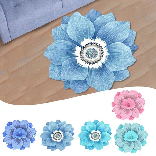 Tappeto fiori bagno - tappeto,