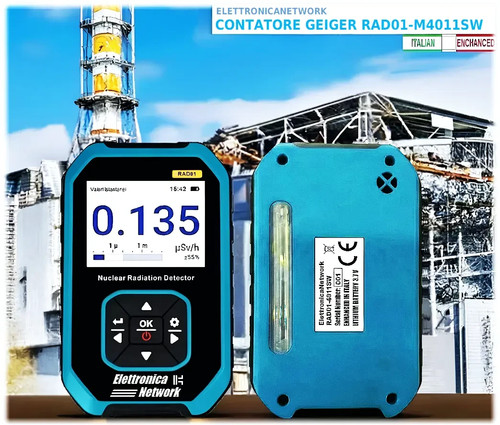 Contatore geiger palmare - geiger,