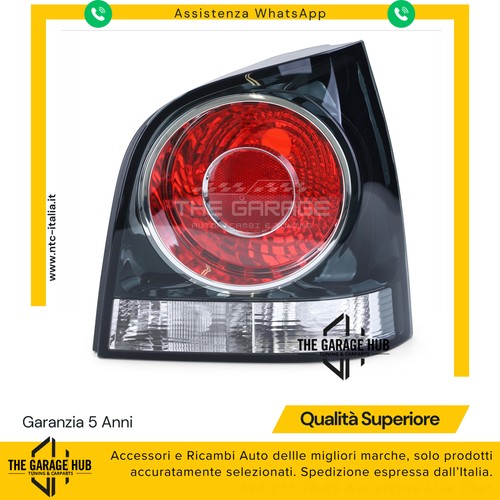 Fanale destra posteriore nera - destra,
