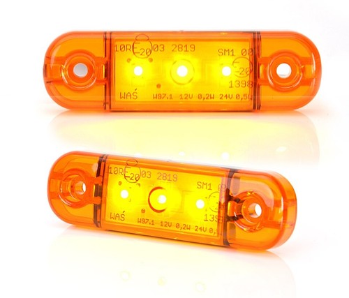 24v led amber orange - 12-24v,