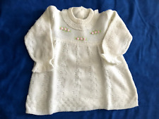 2 vestitini invernali 6/9 mesi con rose rosa