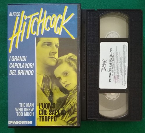Vhs uomo che sapeva - vhs, l'uomo