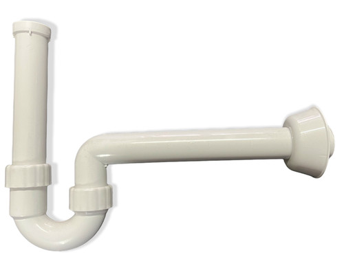 Sifone lavabo abs bianco - lavabo,