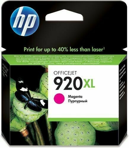 920xl magenta scatola - hp, scatola 