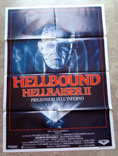 manifesto HELLBOUND HELLRAISER II Doug Bradley HORROR Scatola Lemarchand 1988 og