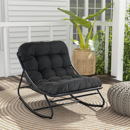 Sedia dondolo esterno - sedia, con