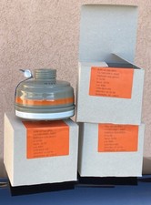 3 FILTRI ANTI/ GAS NUOVI TEDESCHI DA MOBILITAZIONE , SIGILLATI