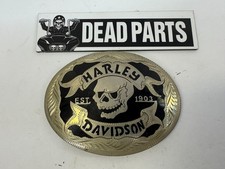 Harley fatta a mano incisa